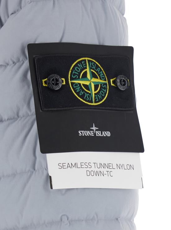 26FW 스톤 아일랜드 심리스 터널 나일론 다운-TC 후드 패딩 L2S154100107S0183V0049 Grey - STONE ISLAND