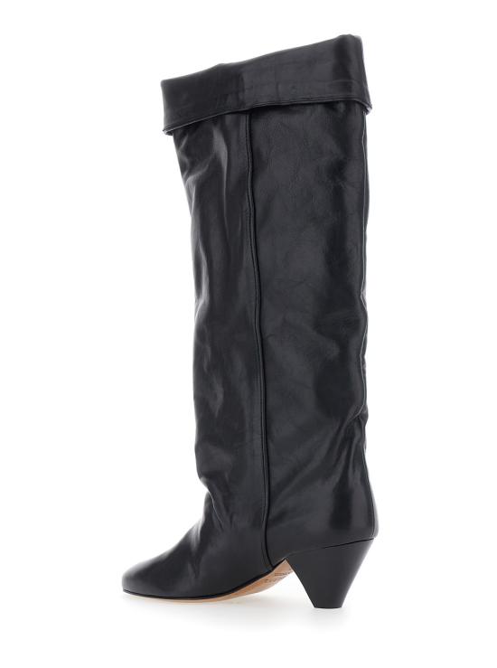 26FW 이자벨마랑 엘리타 하이 부츠 BT0038FAC1A19S01BK Black - ISABEL MARANT