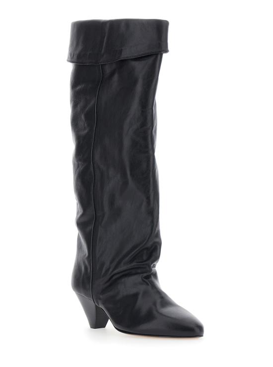 26FW 이자벨마랑 엘리타 하이 부츠 BT0038FAC1A19S01BK Black - ISABEL MARANT