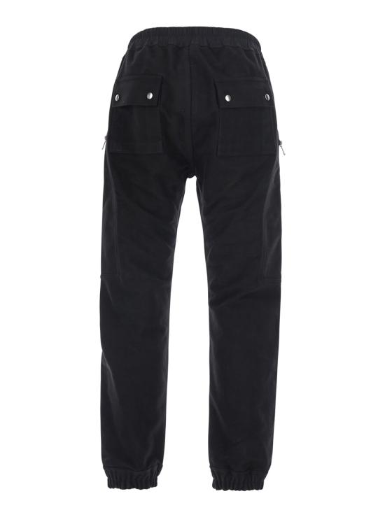 26FW 릭 오웬스 트레이닝/조거 팬츠 RU02F4368TB09 Black - RICK OWENS