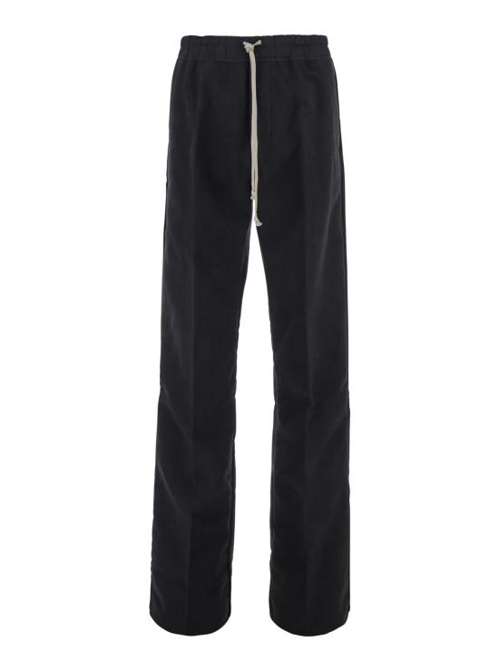 26FW 릭 오웬스 트레이닝/조거 팬츠 RU02F4378TB09 Black
