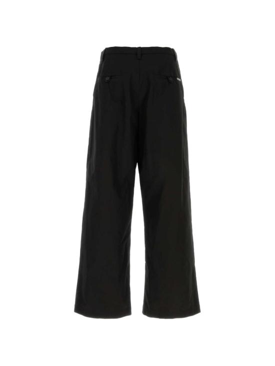 26SS 발렌시아가 스트레이트 팬츠 871309 TKP071000 Black - BALENCIAGA