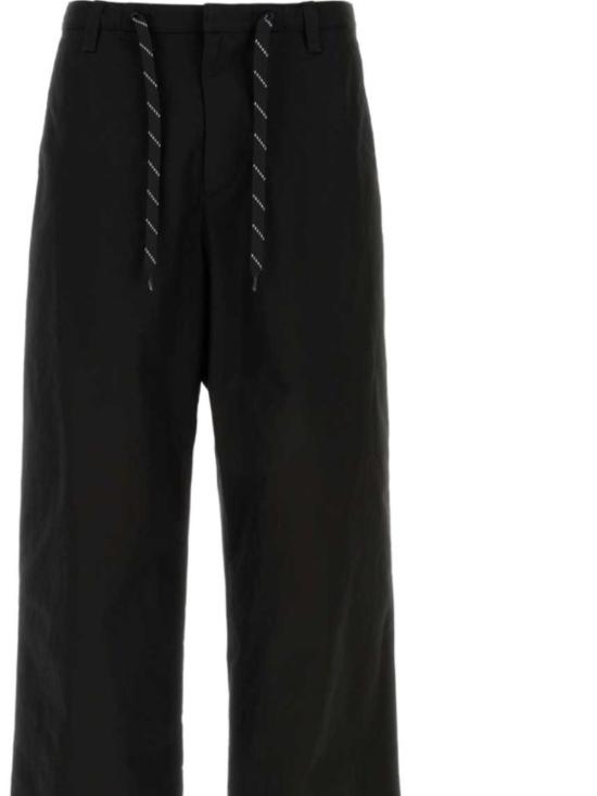 26SS 발렌시아가 스트레이트 팬츠 871309 TKP071000 Black - BALENCIAGA