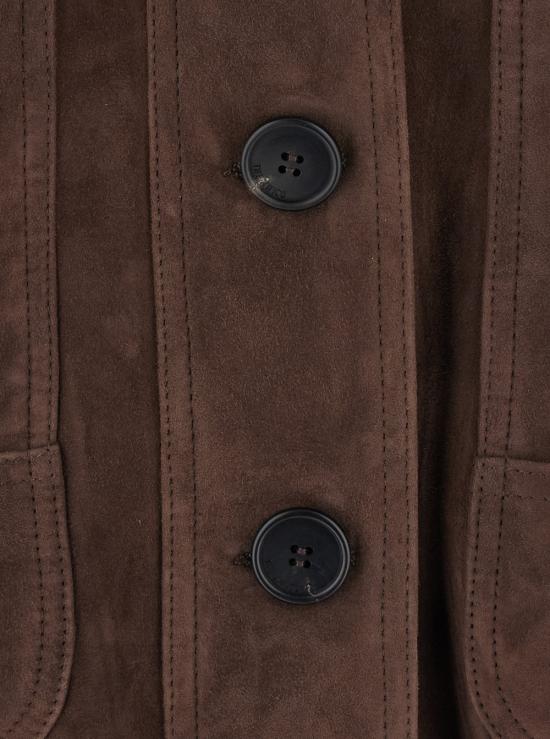 26FW 디 아티코 무스탕 261WCB00130LBT144AA204 Brown - THE ATTICO