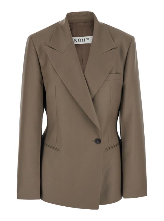 26FW 로에 수트 자켓 42011196252 Brown