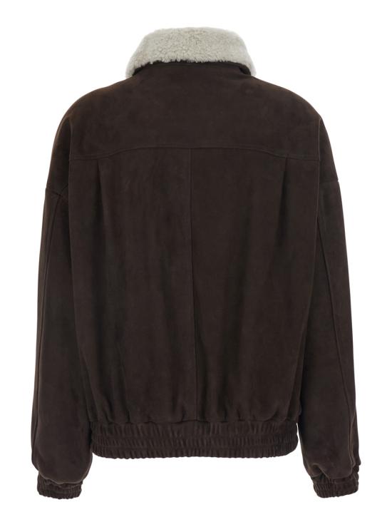 26FW 세미쿠튀르 자켓 Y6WT10W40 Brown - SEMI-COUTURE