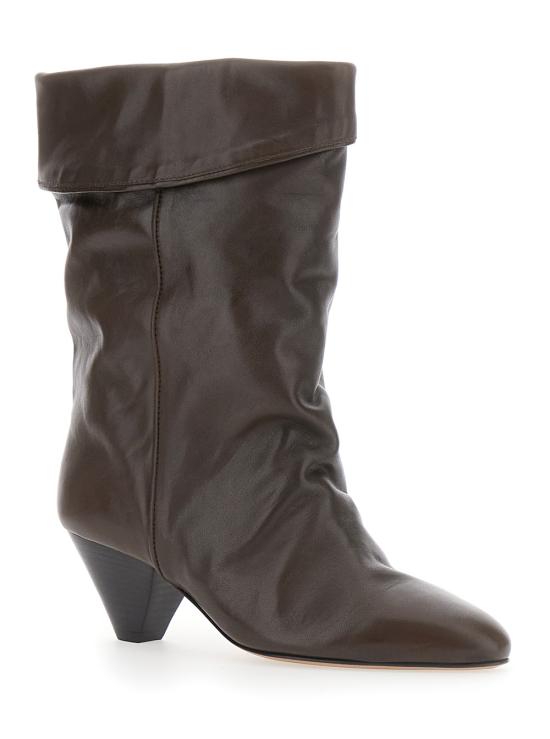 26FW 이자벨마랑 DALBY 달비 미들 부츠 BO0188FAC1A19S50DZ Brown - ISABEL MARANT
