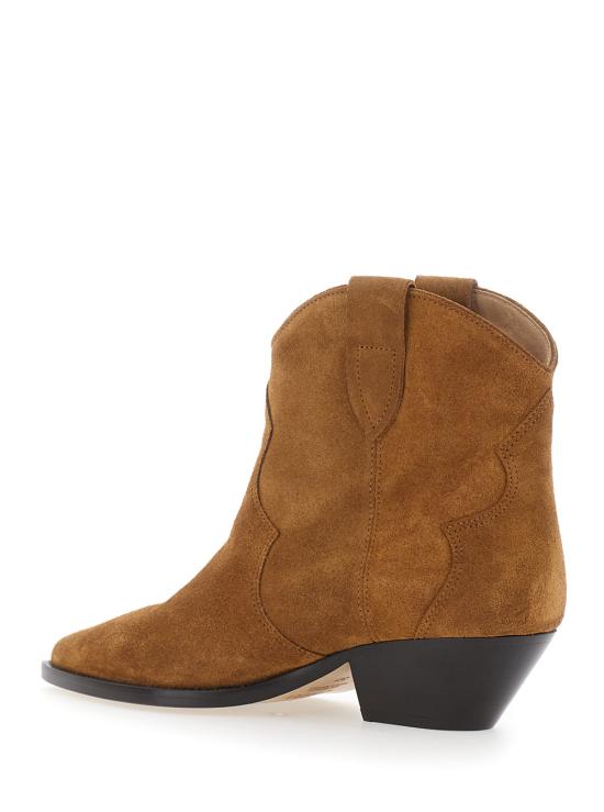 26FW 이자벨마랑 드위나 스웨이드 카프스킨 카우보이 부츠 BO0002FAA1A03S50CO Brown - ISABEL MARANT