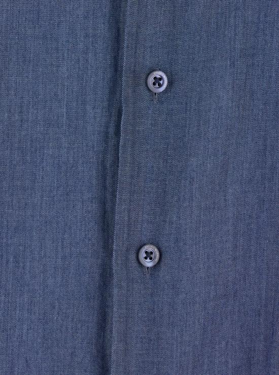 26FW 엠포리오 아르마니 셔츠 EM000099TE22502O9002 Blu - EMPORIO ARMANI