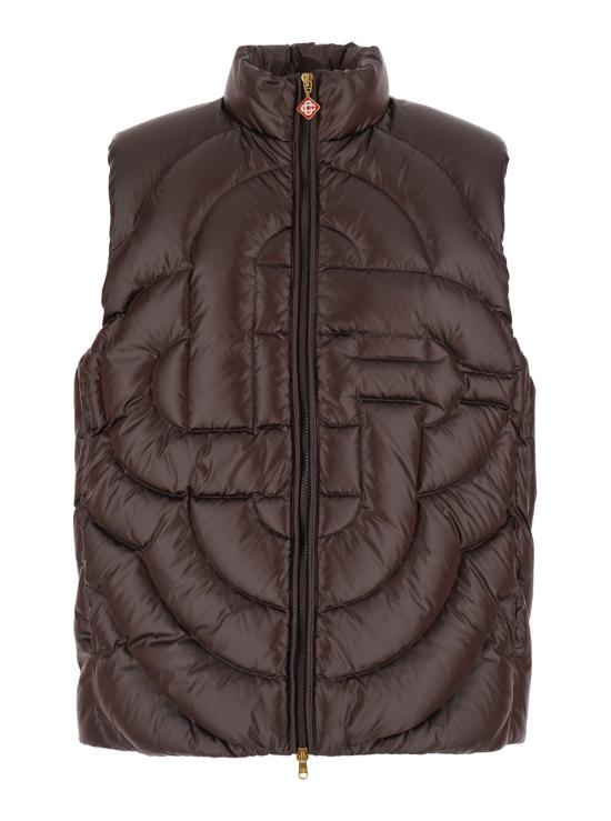 26FW 카사블랑카 패딩 MPF26OT25101DARKBROWN