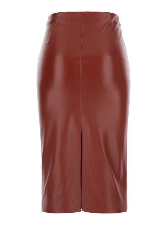 26FW 주카 롱 스커트 J445500406201 Red - JUCCA