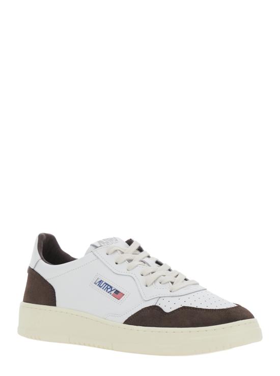26FW 오트리 메달리스트 로우 스니커즈 AULMFT19WHITEMOGANO Brown - AUTRY