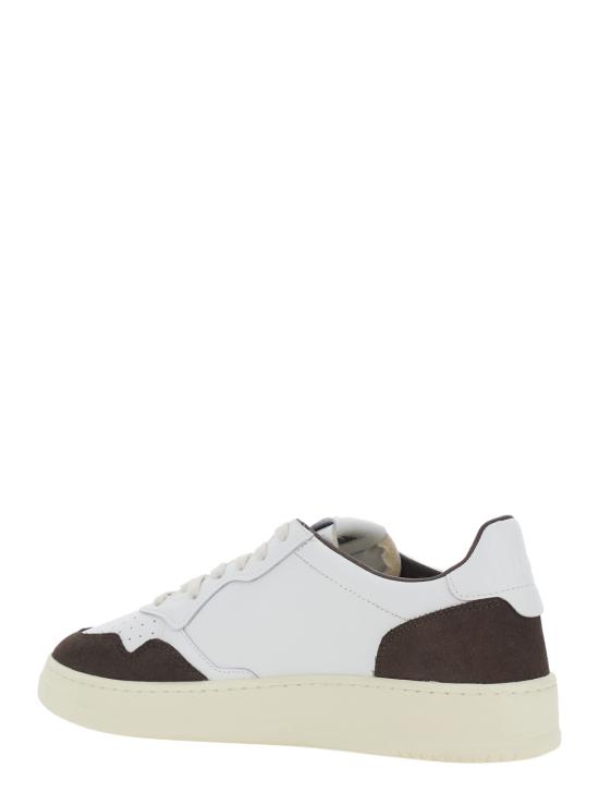 26FW 오트리 메달리스트 로우 스니커즈 AULMFT19WHITEMOGANO Brown - AUTRY