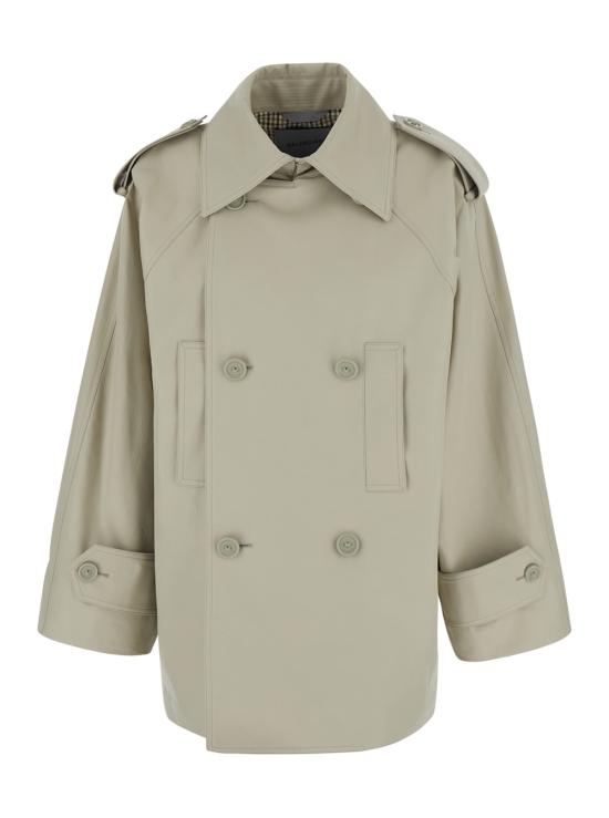 26FW 발렌시아가 트렌치 코트 872299TKP079710 Beige