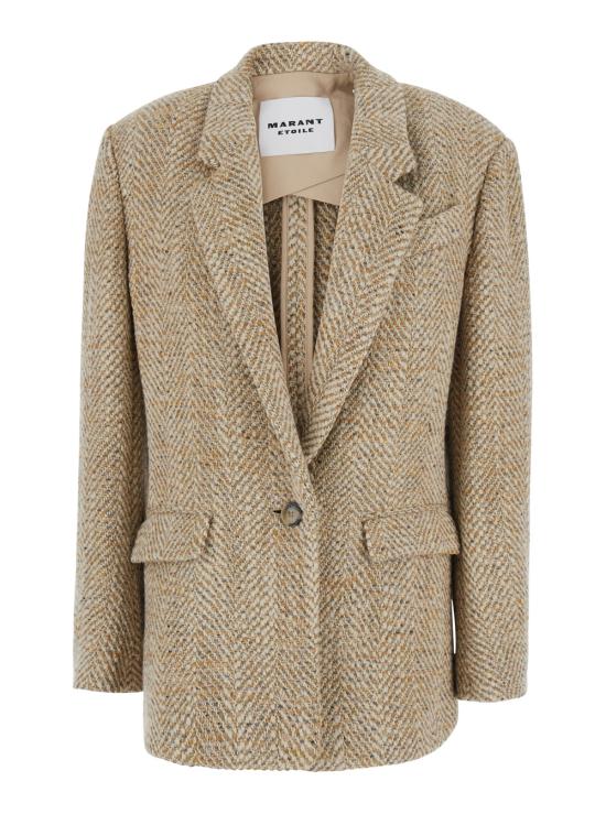 26FW 이자벨마랑에뚜왈 수트 자켓 VE0767FAD3E02E90BE Beige