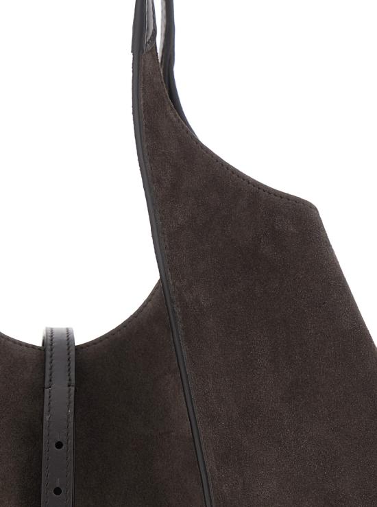 26FW 토즈 T 타임리스 미니 쇼핑백 XBWTSBA0300P3AS808 Brown - TODS