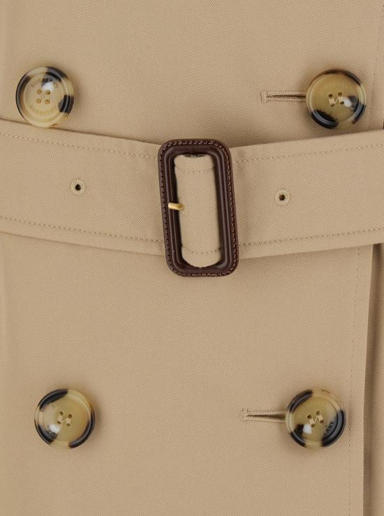26FW 버버리 미드 렝스 켄싱턴 헤리티지 트렌치 코트 8117243A1366 Beige - BURBERRY