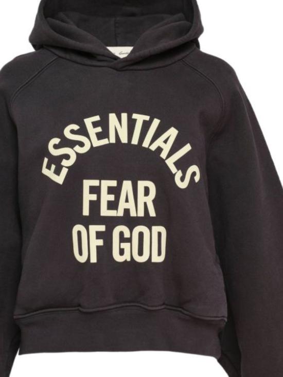 26SS 피어오브갓 후드 티셔츠 192SP267351FW FADED BLACK - FEAR OF GOD