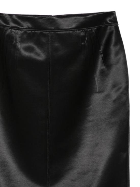 26SS 생로랑 미디 스커트 863981 Y1K441000 BLACK - SAINT LAURENT