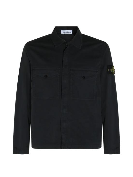 26FW 스톤 아일랜드 긴팔 셔츠 L2S15 1200003 S0A10 V0029 Black