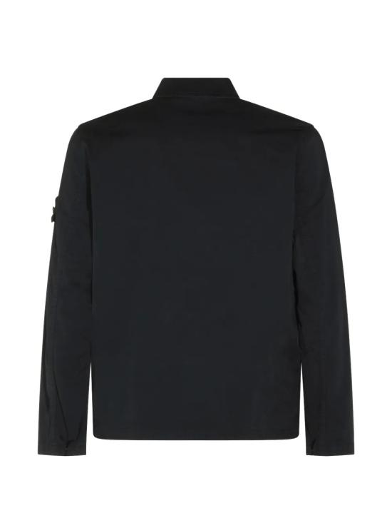 26FW 스톤 아일랜드 긴팔 셔츠 L2S15 1200003 S0A10 V0029 Black - STONE ISLAND