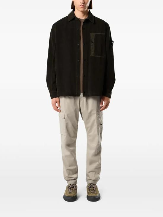 26FW 스톤 아일랜드 긴팔 셔츠 L2S15 1200016 S0212 V0078 Coal grey - STONE ISLAND