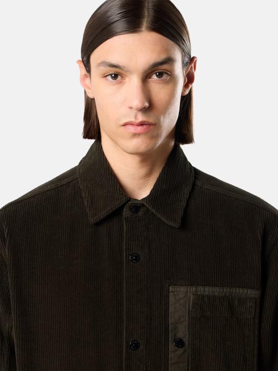26FW 스톤 아일랜드 셔츠 L2S15 1200016 S0212 V0078 Coal grey - STONE ISLAND