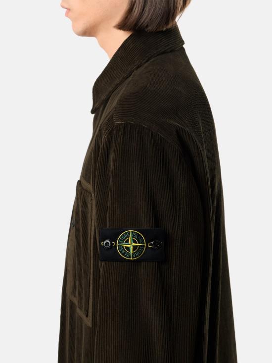 26FW 스톤 아일랜드 셔츠 L2S15 1200016 S0212 V0078 Coal grey - STONE ISLAND