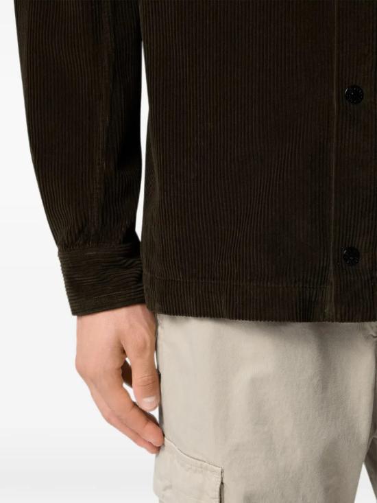 26FW 스톤 아일랜드 긴팔 셔츠 L2S15 1200016 S0212 V0078 Coal grey - STONE ISLAND