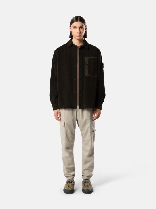 26FW 스톤 아일랜드 셔츠 L2S15 1200016 S0212 V0078 Coal grey - STONE ISLAND