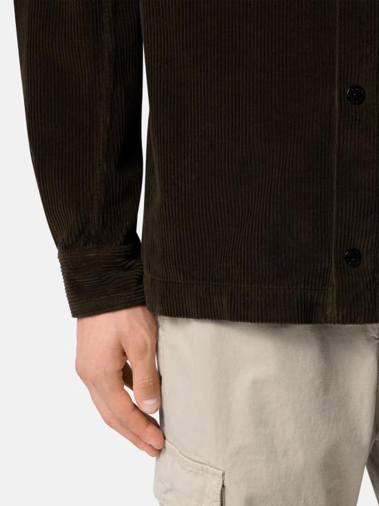26FW 스톤 아일랜드 셔츠 L2S15 1200016 S0212 V0078 Coal grey - STONE ISLAND