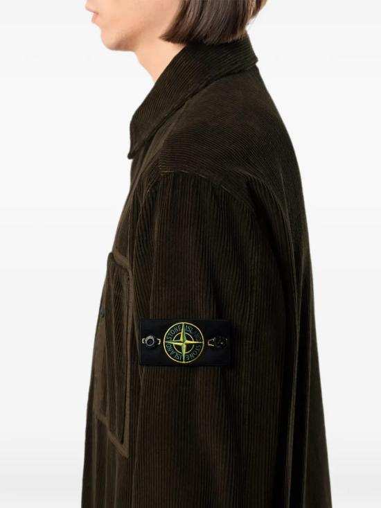 26FW 스톤 아일랜드 긴팔 셔츠 L2S15 1200016 S0212 V0078 Coal grey - STONE ISLAND