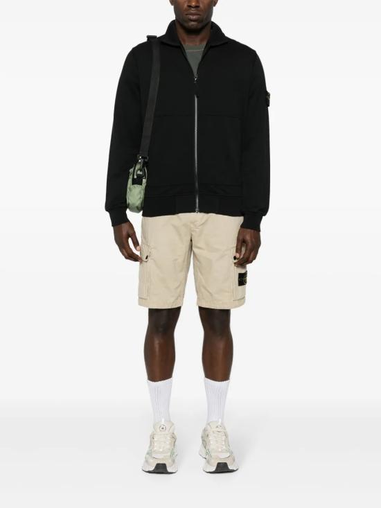 26FW 스톤 아일랜드 집업 니트 L2S15 6100063 S0051 V0029 Black - STONE ISLAND