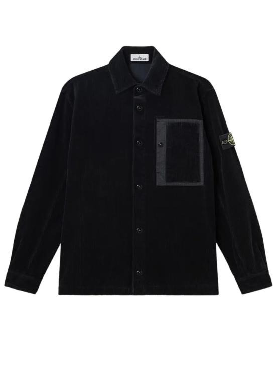 26FW 스톤 아일랜드 긴팔 셔츠 L2S15 1200016 S0212 V0029 Black