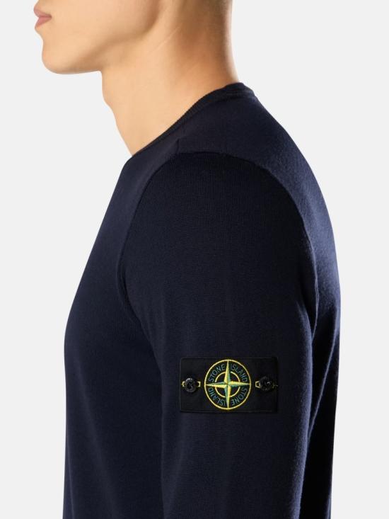 26FW 스톤 아일랜드 스웨터 L2S15 5100071 S00C4 V0020 Navy - STONE ISLAND