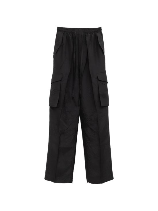 26SS 피비 파일로 스트레이트 팬츠 DP111SE3515 900BK Black