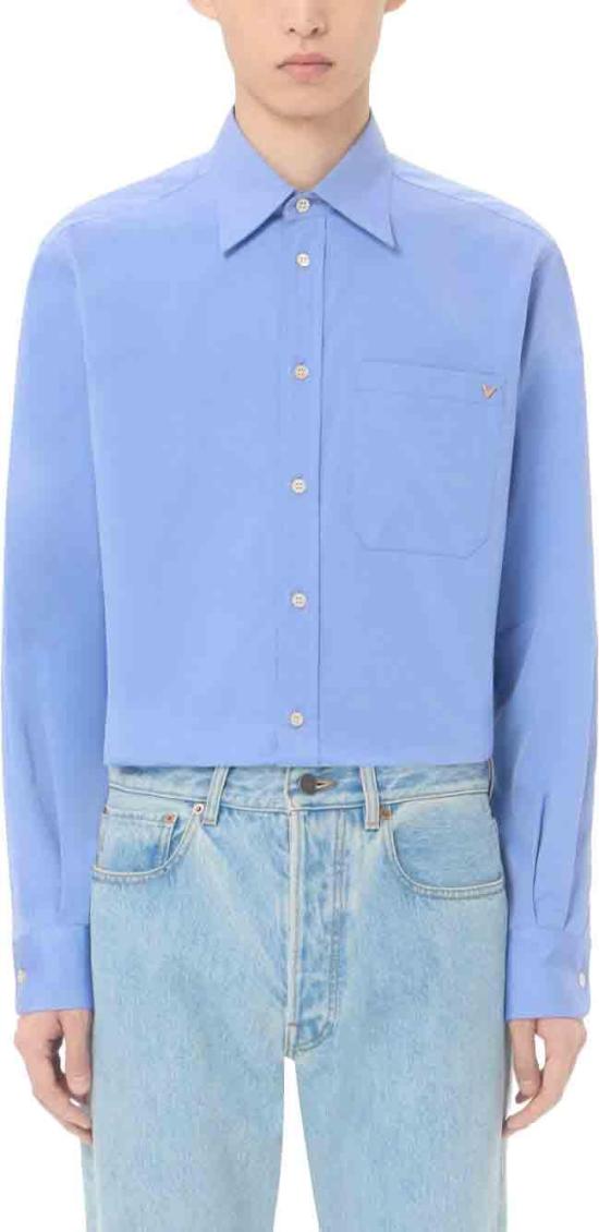 26FW 발렌티노 가라바니 긴팔 셔츠 VABB84BH20DX LICHTBLUE - VALENTINO GARAVANI
