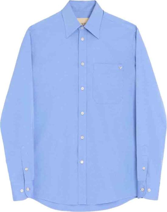 26FW 발렌티노 가라바니 긴팔 셔츠 VABB84BH20DX LICHTBLUE