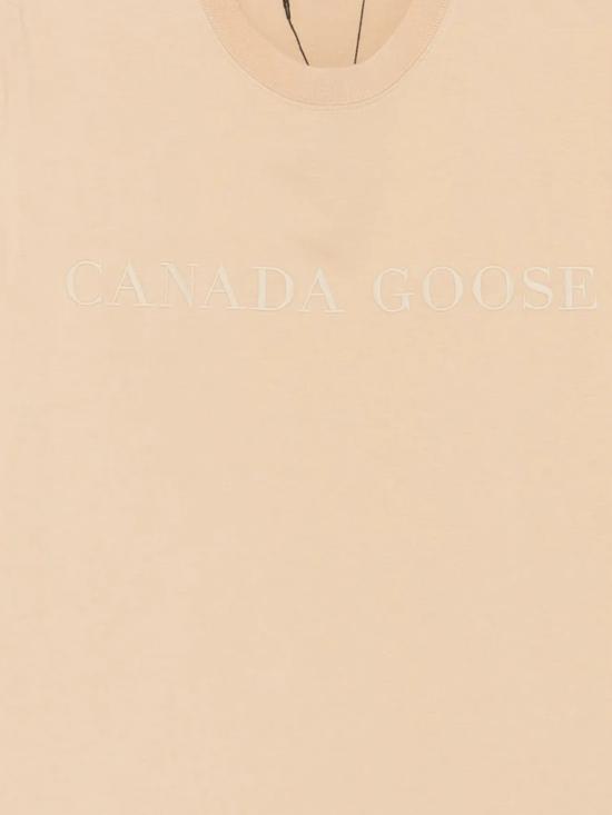 26SS 캐나다구스 반팔 티셔츠 1339M1 9844 ECRU BEIGE BEIGE ECRU - CANADA GOOSE
