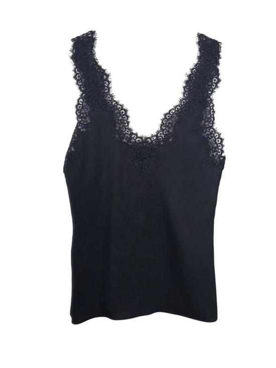 26FW 스텔라 맥카트니 민소매 티셔츠 6T03073FU302 1000 BLACK