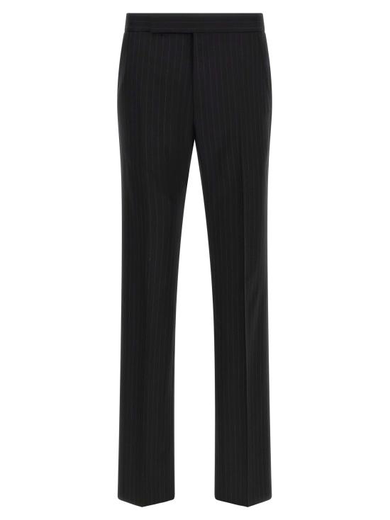 26FW 톰포드 수트 핀스트라이프 더블 브레스트 정장 블랙 - TOMFORD