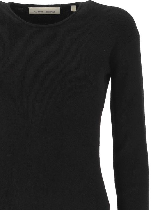 25FW 피어오브갓 리브 롱 슬리브 티셔츠 192HO257801FW VINTAGE BLACK - FEAR OF GOD