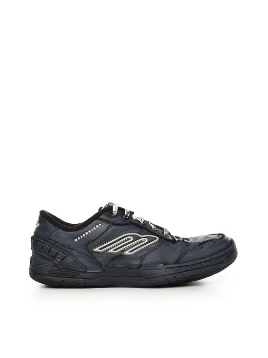 26FW 발렌시아가 햄튼스 미디움 원 아웃 스니커즈 841765 WCURB1000 BLACK