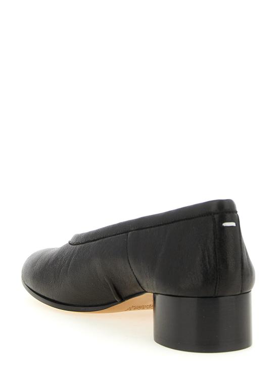 26FW 마르지엘라 힐/펌프스 타비 펌프스 블랙 - MAISON MARGIELA