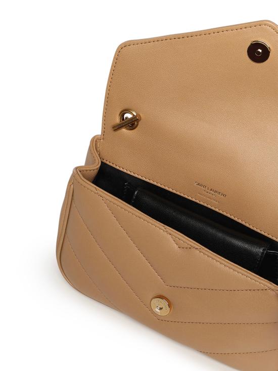 26FW 생로랑 루루 미니 램스킨 821749 AAEAX2357 NATURAL TAN - SAINT LAURENT