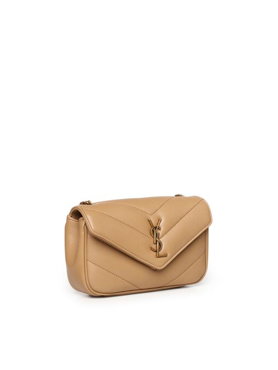 26FW 생로랑 루루 미니 램스킨 821749 AAEAX2357 NATURAL TAN - SAINT LAURENT