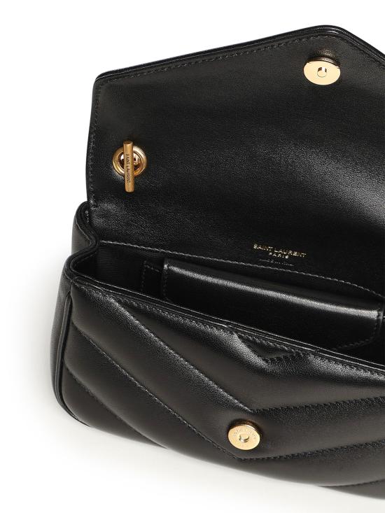 26FW 생로랑 루루 미니 램스킨 821749 AAEAX1000 BLACK - SAINT LAURENT