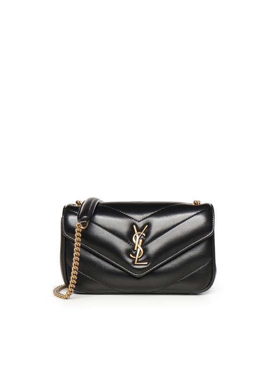 26FW 생로랑 루루 미니 램스킨 821749 AAEAX1000 BLACK