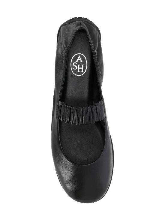 26SS 아쉬 플랫 슈즈 MAYA01 BLACK BLACKSOLE - ASH