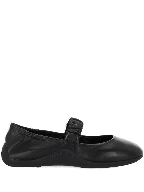 26SS 아쉬 플랫 슈즈 MAYA01 BLACK BLACKSOLE